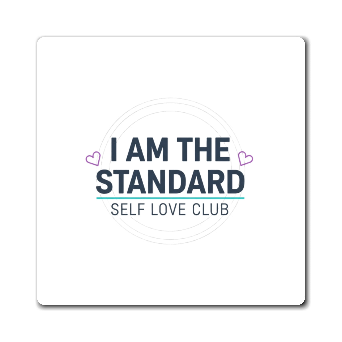 Self Love Gradient Affirmation | Aesthetic Magnet for Locker & Fridge | Galentine’s Day & Teen Gift | Y2K Gen Z Vibe