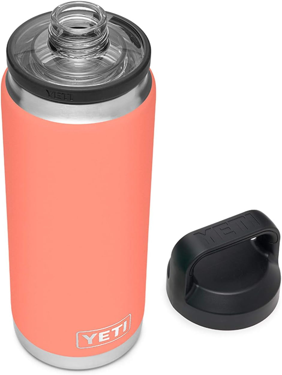 Rambler 26 Oz Bottle, Vacuum Insulated, Stainless Steel with Chug Cap