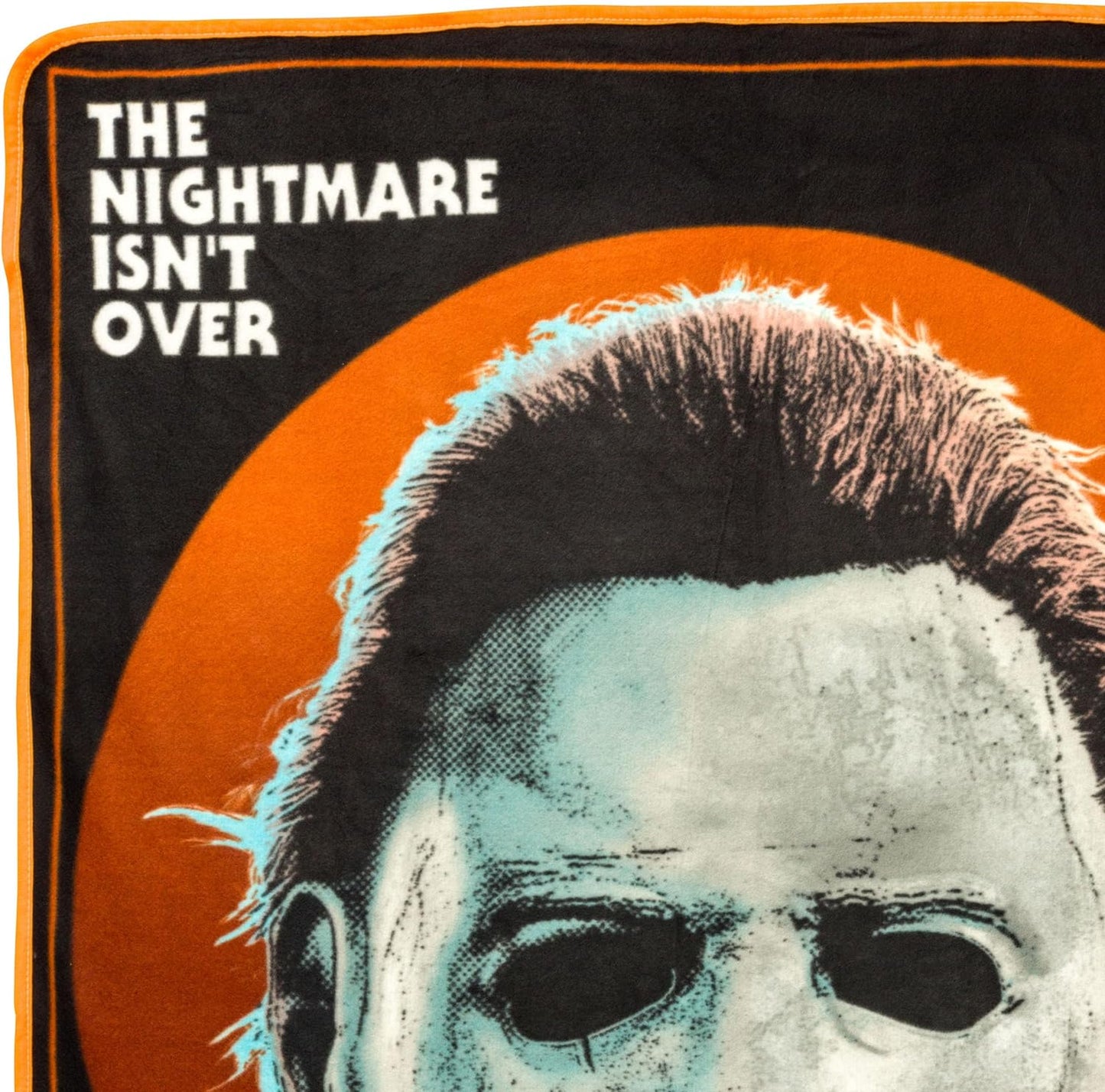 Halloween II Mike Mask Close Nightmare 45" X 60" Fleece Throw Blanket