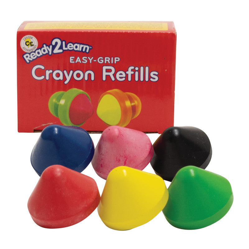Easy Grip Crayons - Refills - Set of 6