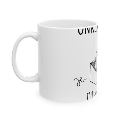 11oz Ceramic Mug, Unread Emails, Family Gift, Friend Gift