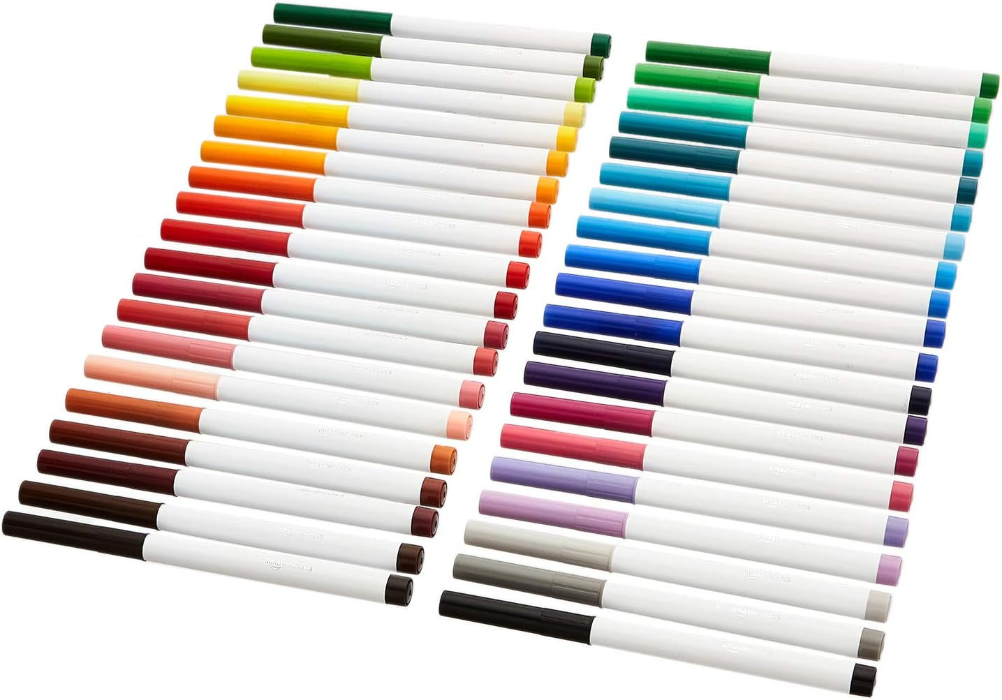 Broad Line 40 Colors Washable Markers, Pack of 40, Multicolored