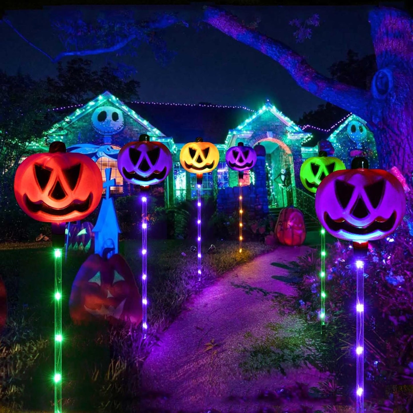 Pumpkin Pathway Lights