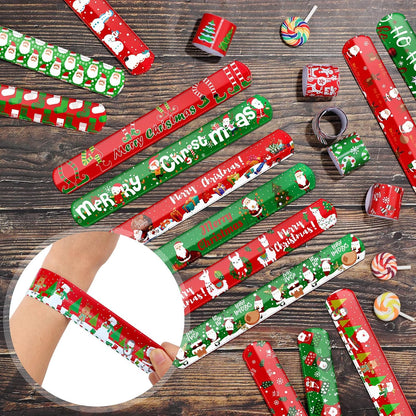 48 Pieces Snap Bracelets Wristbands with Baseball Elements Sport Slap Bracelets for Baseball Party Favors Classroom Prizes Birthday Gifts, Baseball Theme