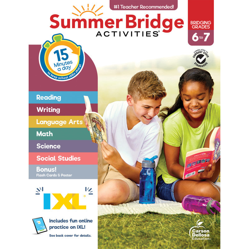 Summer Bridge Activities, Grade 6-7