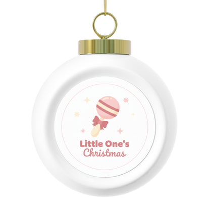 Christmas Ball Ornament - Little One's Christmas Keepsake