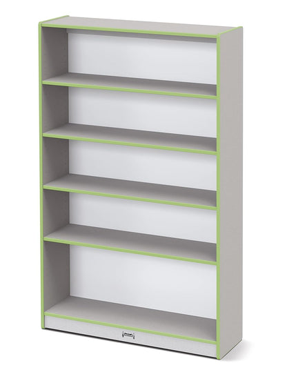 Rainbow Accents 0972JC130 Tall Bookcase - Key Lime Green