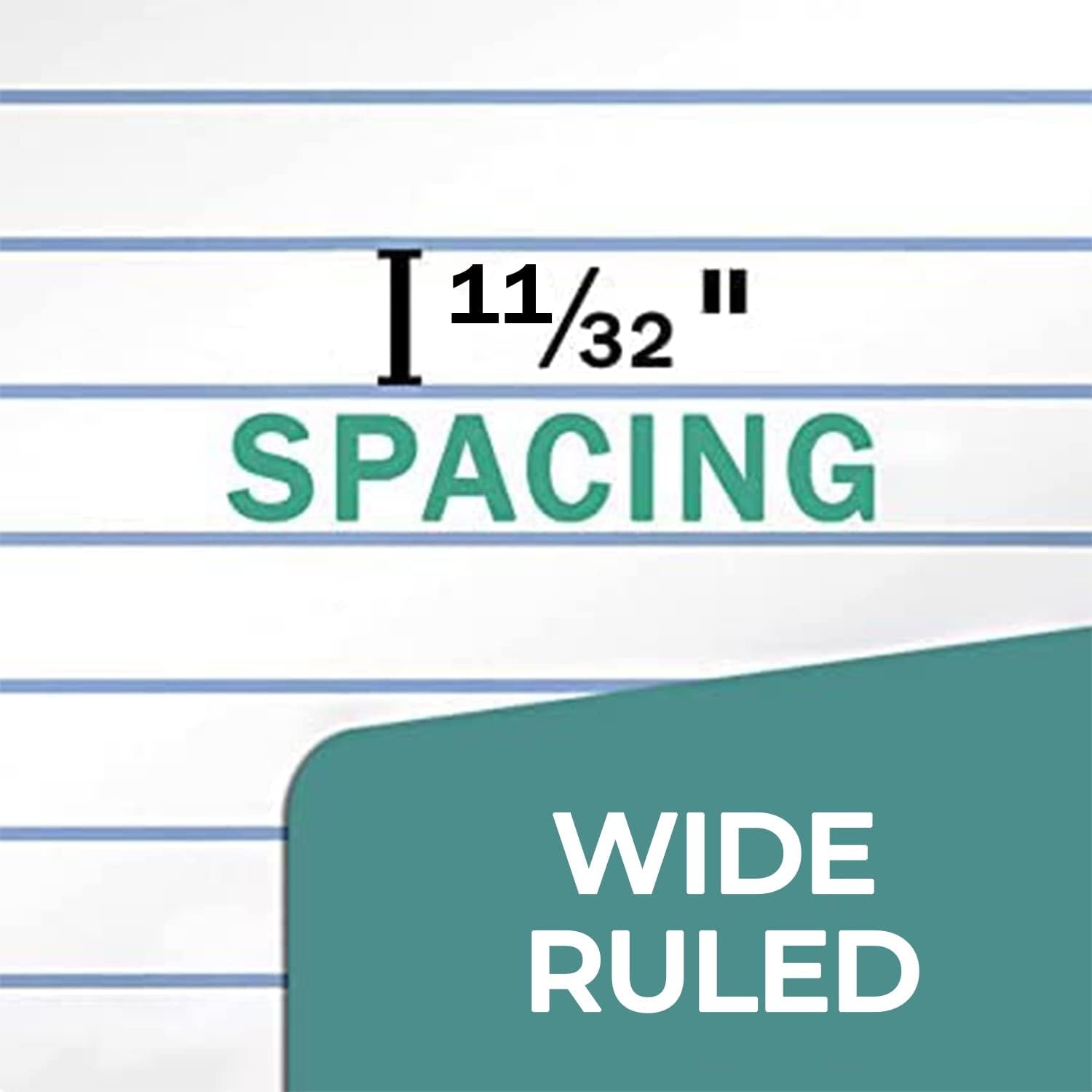 Composition Notebook Wide Ruled 5 Pack, 200 Pages (00 Sheets), 9-3/4 X 7-/2, Back to School Supplies, Notebooks for School, Office Supplies, Notebooks for Work, the Notebook for Note Taking