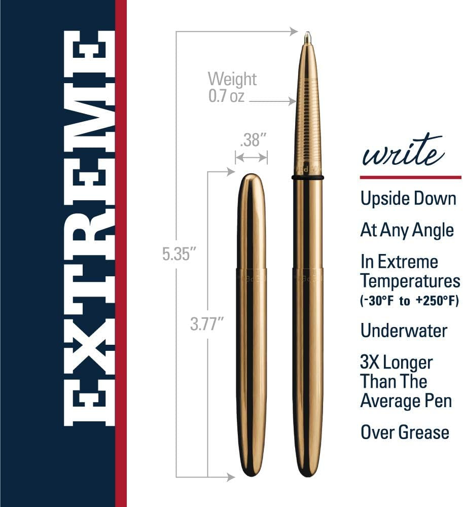 Space Pen Raw Brass Bullet Pen (400-RAW)