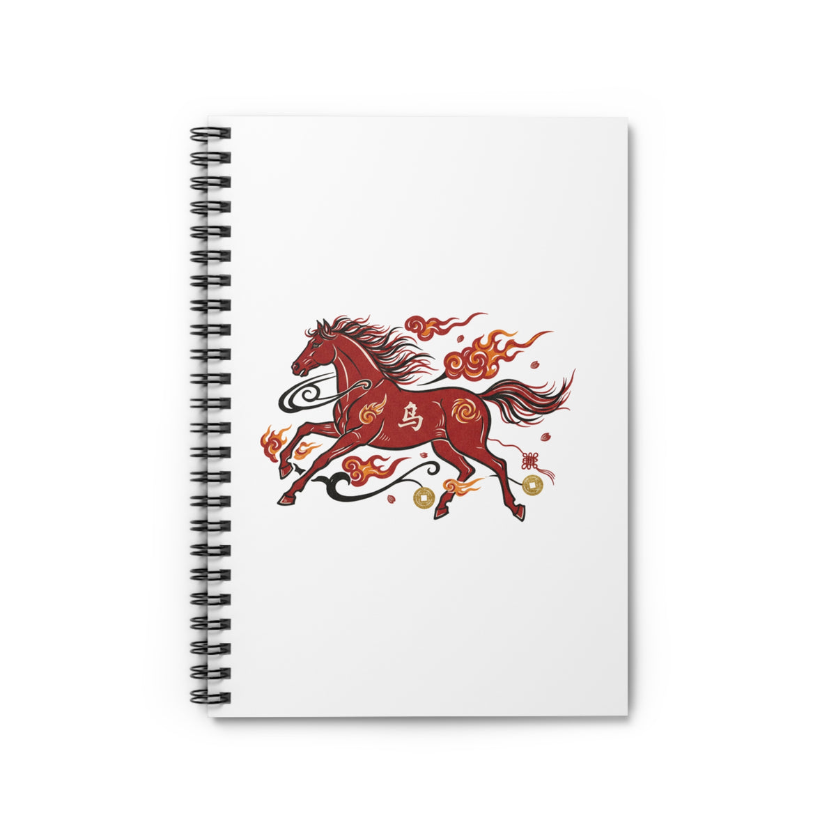 Spiral Journal Notebook | Ma Character | School Gift, Book Collector