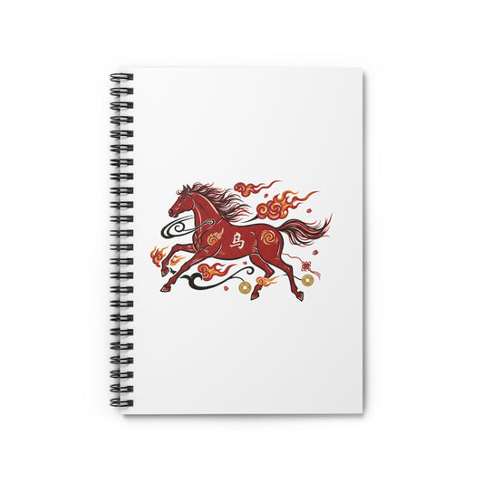 Spiral Journal Notebook | Ma Character | School Gift, Book Collector
