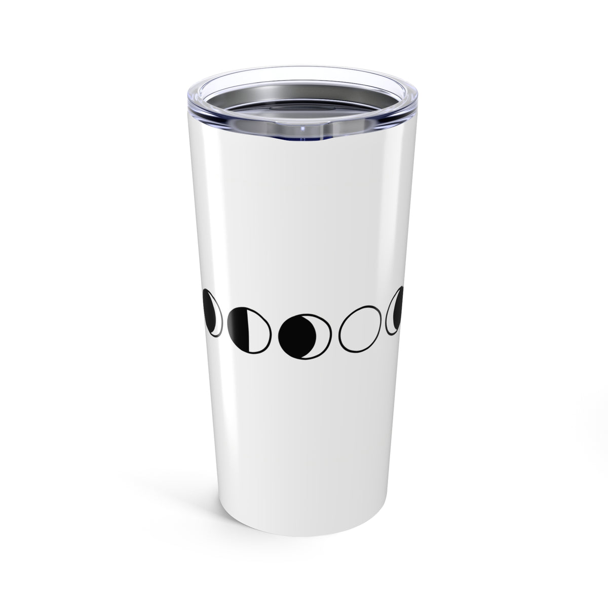 Moon Phases Tumbler Wrap | 20oz Stainless Steel Travel Cup | Family & Friend Gift | Modern Boho Irony Aesthetic