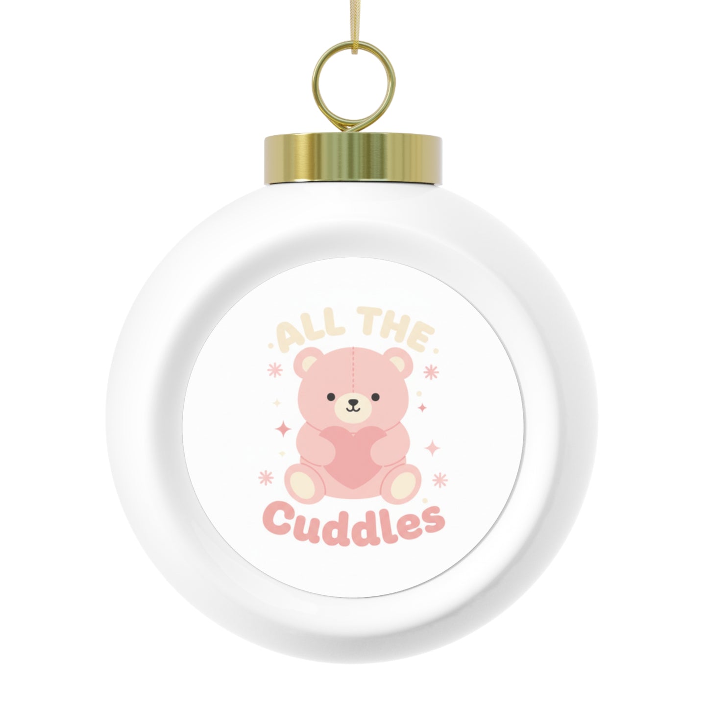 Ceramic Christmas Ornament — All The Cuddles