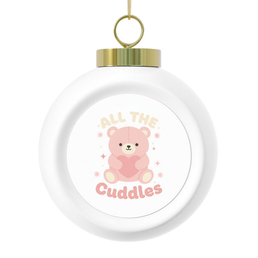 Ceramic Christmas Ornament — All The Cuddles