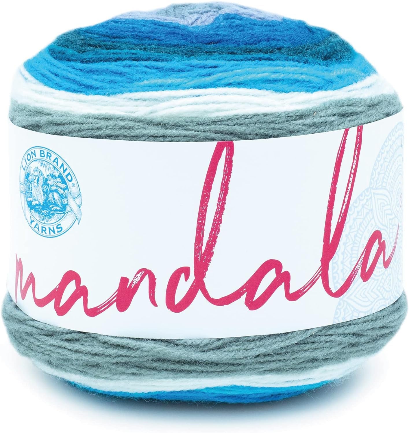 Mandala Yarn, Multicolor Yarn for Crocheting and Knitting, Craft Yarn, 1-Pack, Cupid