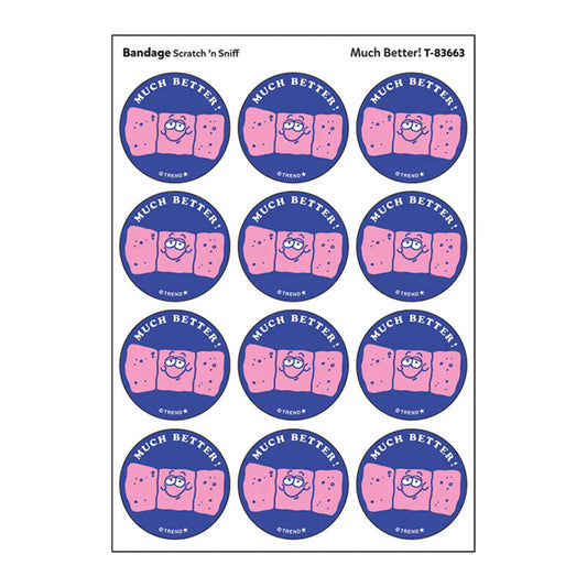 Much Better!/ Bandage Scent Stickers, 24 ct.