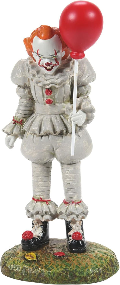 Snow Village Accessories Halloween IT Chapter Two Pennywise and the S.S. Georgie Figurine Set, Standard, Multicolor