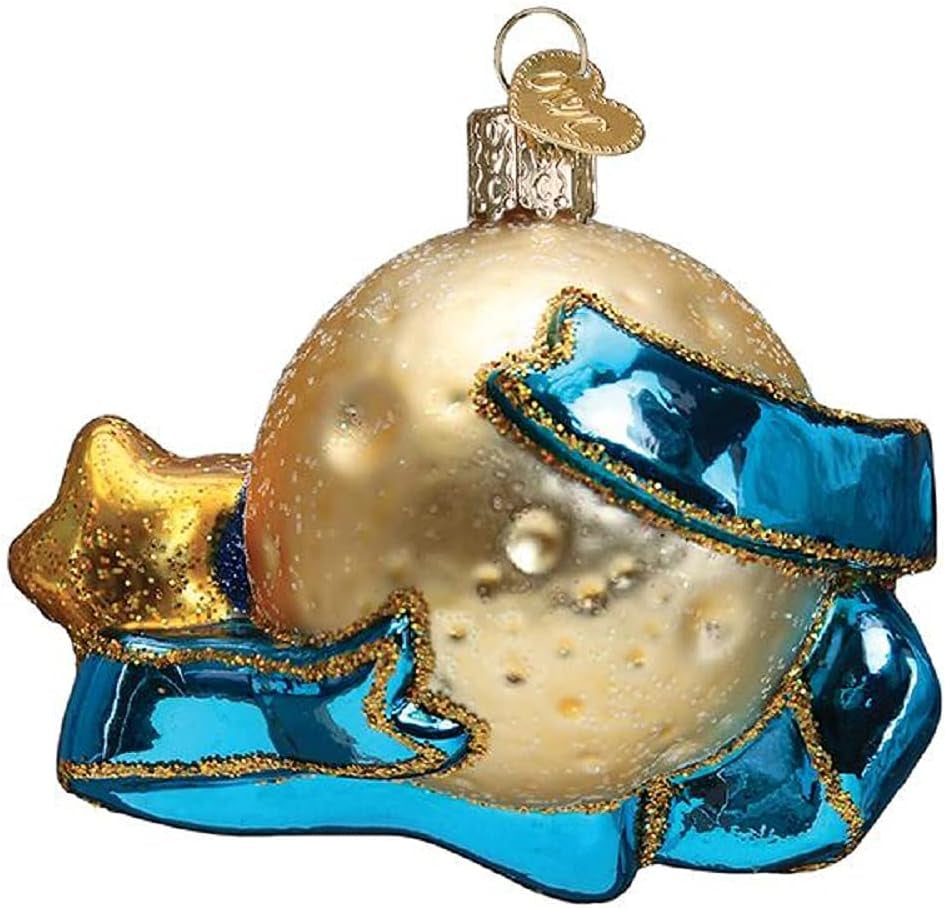 Ornaments Love You to the Moon & Back Glass Blown Ornaments for Christmas Tree