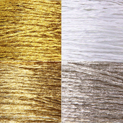 24 Skeins Metallic Embroidery Threads Glitter Embroidery Floss Embroidery Floss-Cross Stitch Thread Gold and Silver Polyester Thread Friendship Bracelets Thread for Embroidery Thread Crafts