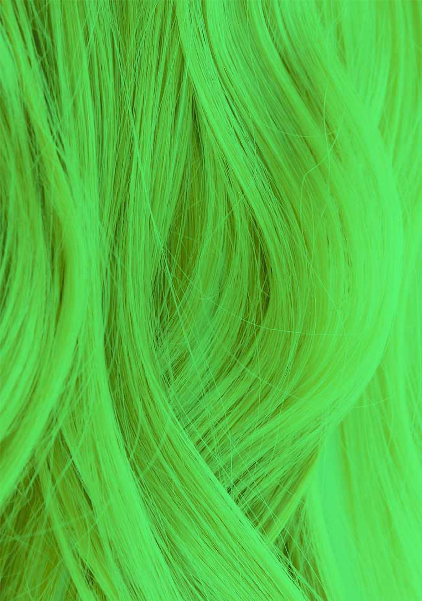 Premium Natural Semi Permanent Hair Color 350 Neon Green (8oz)