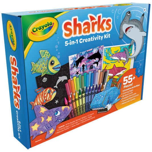 Sharks 5-in-1 Creativity Kit