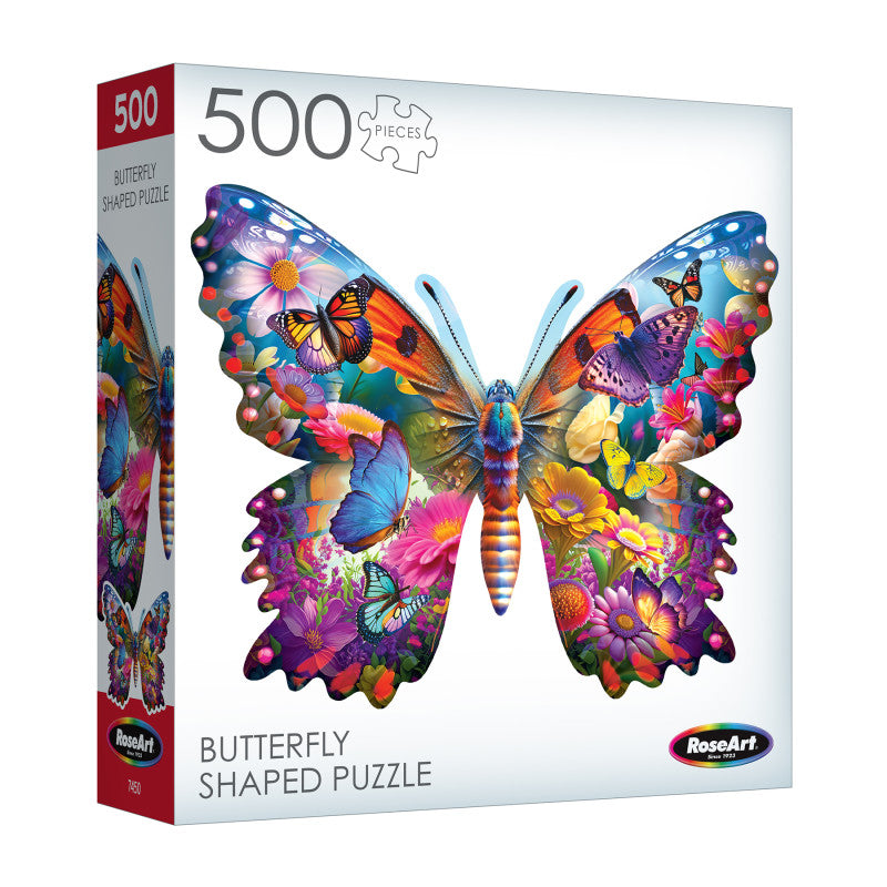 Big Shaped Butterfly, 500 Pieces