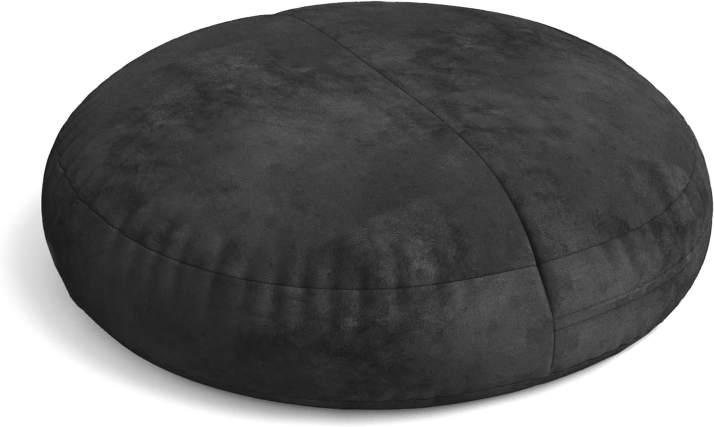 Cocoon 4 Foot Bean Bag Chair, Black