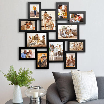Picture Frames Collage Wall Decor of 12 – Collage Frames 4x6 Pictures and 6x8