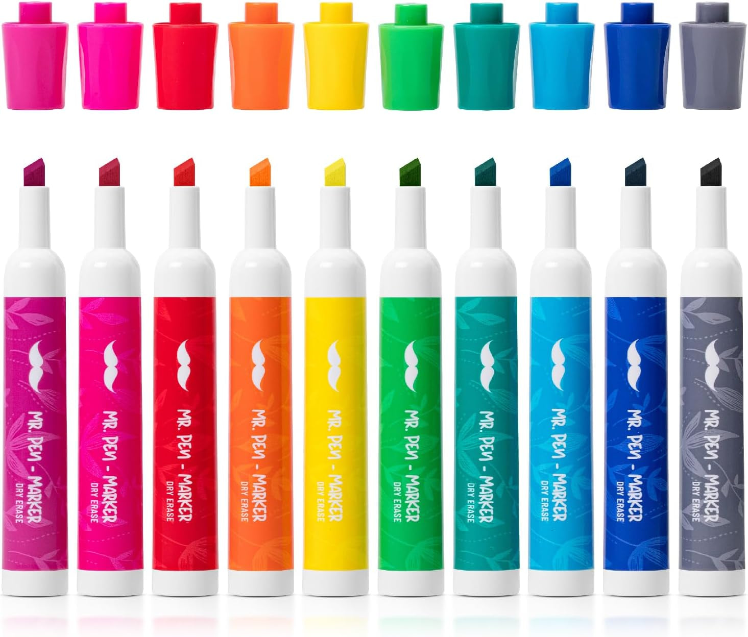 - Dry Erase Markers, Low Odor Chisel Tip, 10 Pack, Vibrant Colors, White Board Markers Dry Erase, Chisel Tip Markers, Whiteboard Markers, Dry Erase Pens, Dry Erase Markers Chisel Tip