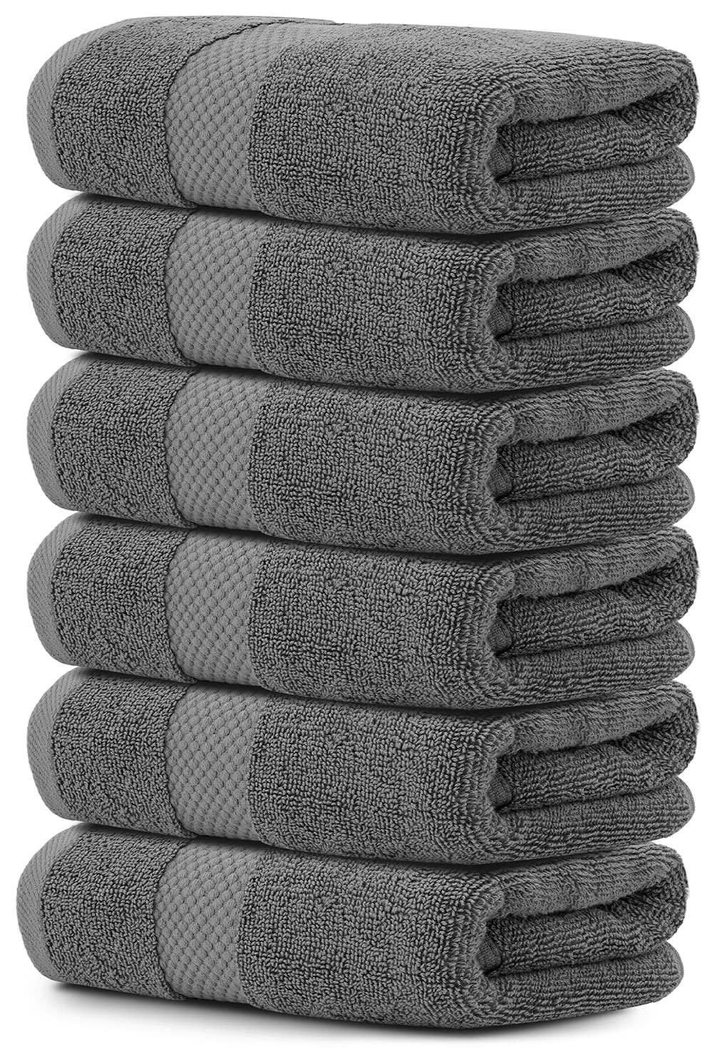 Luxury Hand Towels for Bathroom Hotel Spa Kitchen Set   Circlet Egyptian Cotton