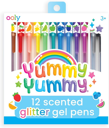 Scented Totally Taffy Gel Set of 6 Pens - 1.00 Mm NIB, Pastel Scented Gel Pens for Kids, Adults, Art Supplies and Stationery Supplies [Totally Taffy Pastel Gel Pens - 6 Pack]