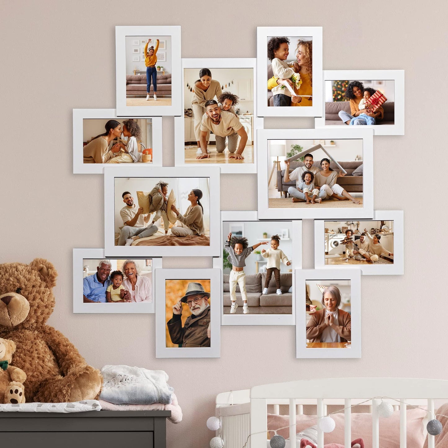 Picture Frames Collage Wall Decor – Picture Frame Collage 4 x 6 and 6x8 inch