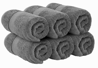 Luxury Hand Towels for Bathroom Hotel Spa Kitchen Set   Circlet Egyptian Cotton