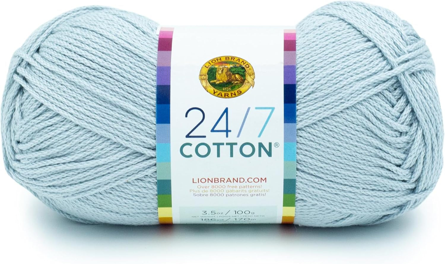 (1 Skein) 24/7 Cotton® Yarn, White