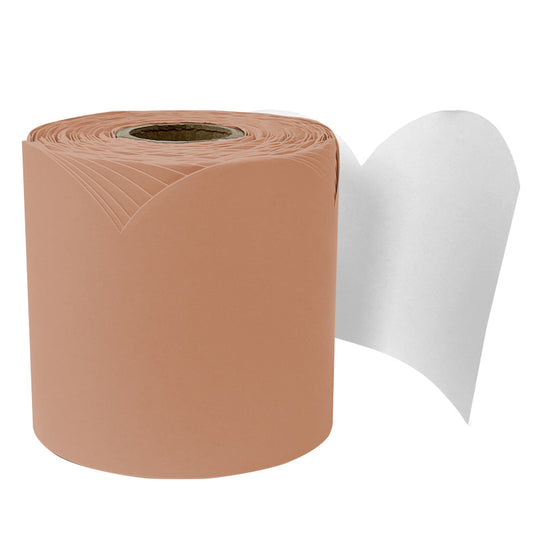 Rolled Scalloped Bulletin Board Border, Cinnamon Spice, 65 Feet