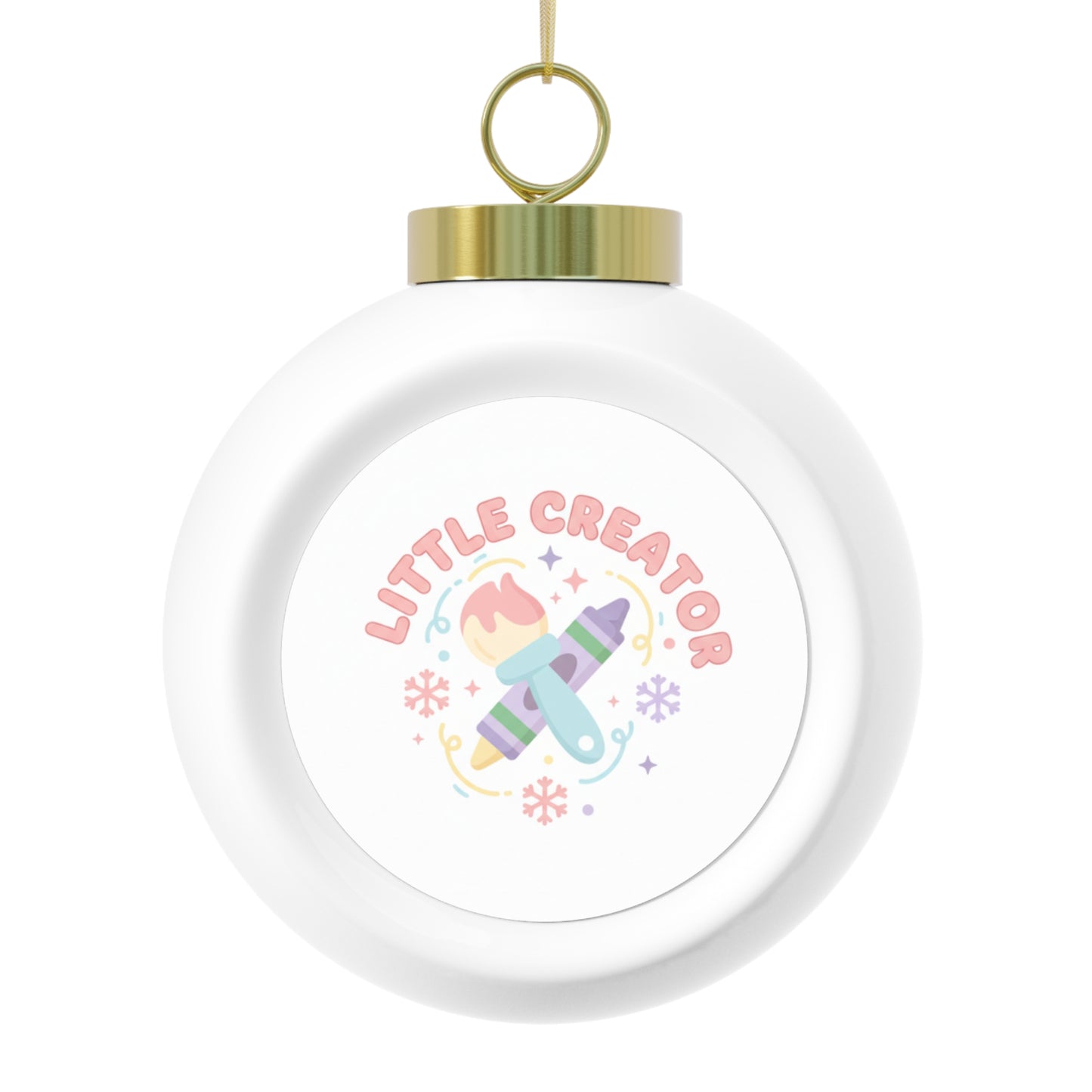 Christmas Ball Ornament - Little Creator