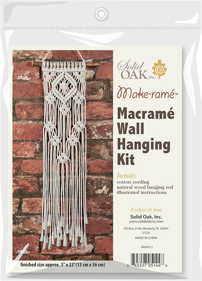 Small Format Macrame Kit-Lacy Squares