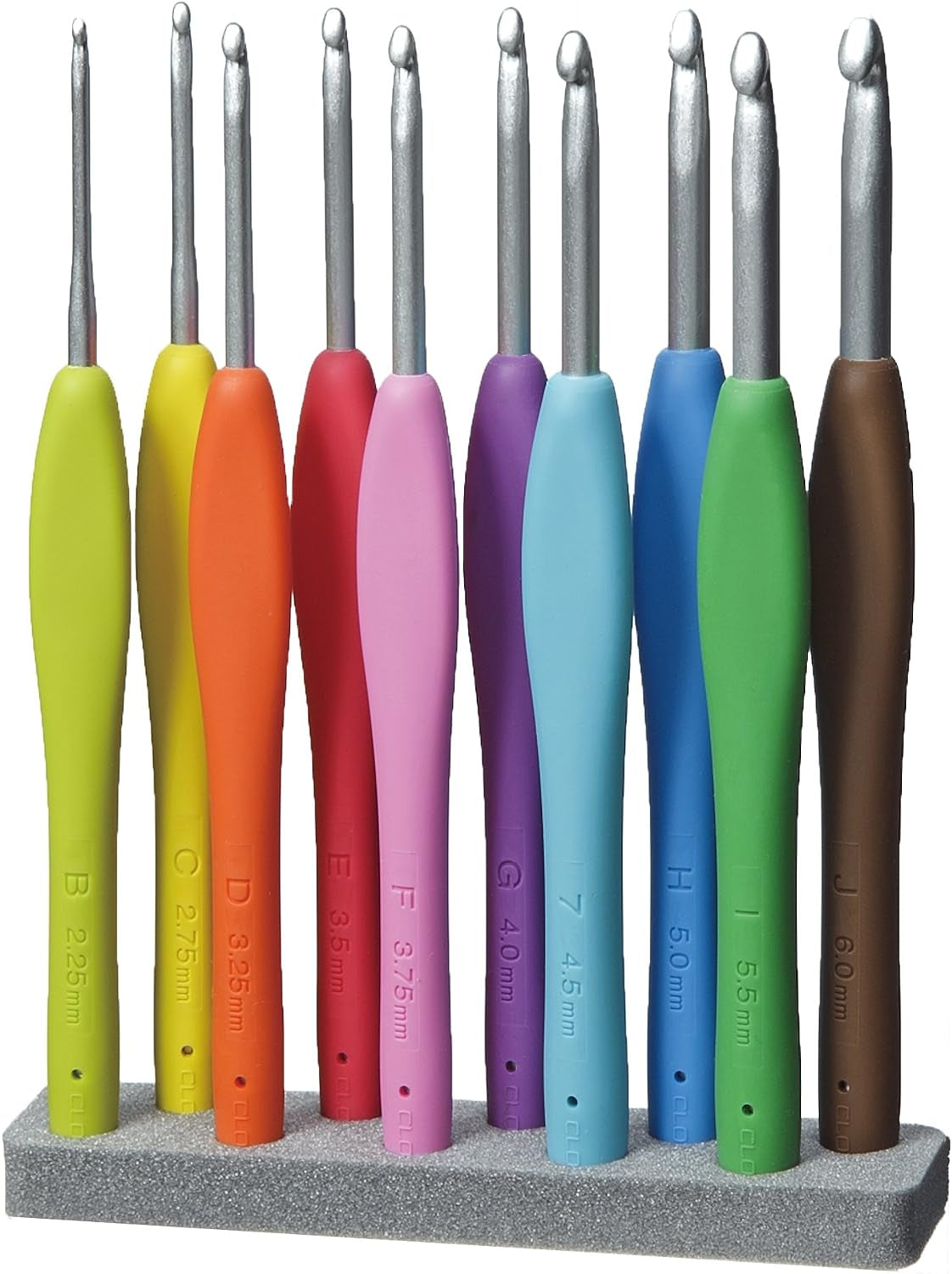 3672 Amour Crochet Hook Set, 10 Sizes