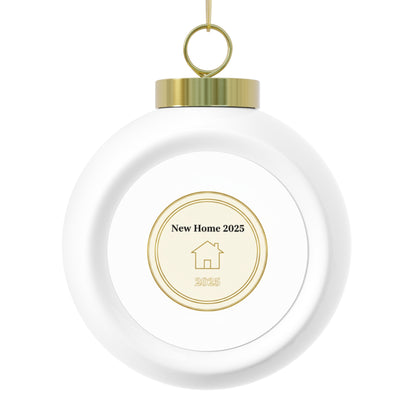 Christmas Ball Ornament New Home 2025