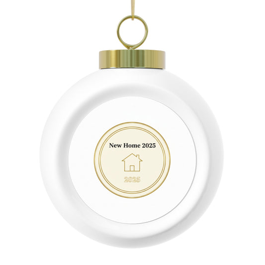 Christmas Ball Ornament New Home 2025