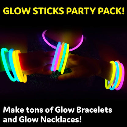 1,000 Pack Glow Sticks Party