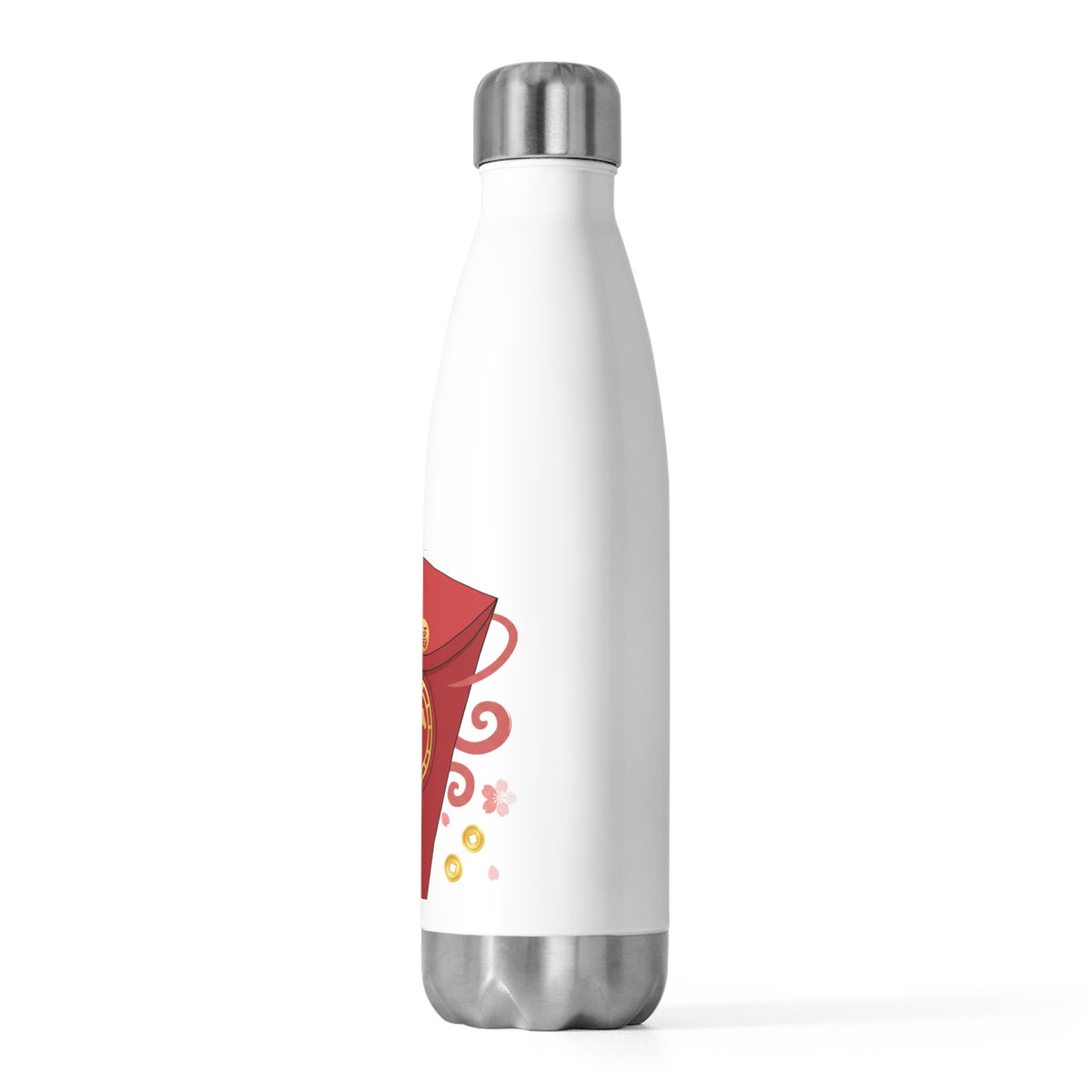 Fire Horse Red Envelope | 20oz Insulated Stainless Tumbler | Lunar New Year Gift for Family & Teachers | Gold Foil Style