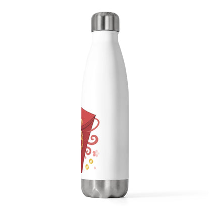 Fire Horse Red Envelope | 20oz Insulated Stainless Tumbler | Lunar New Year Gift for Family & Teachers | Gold Foil Style