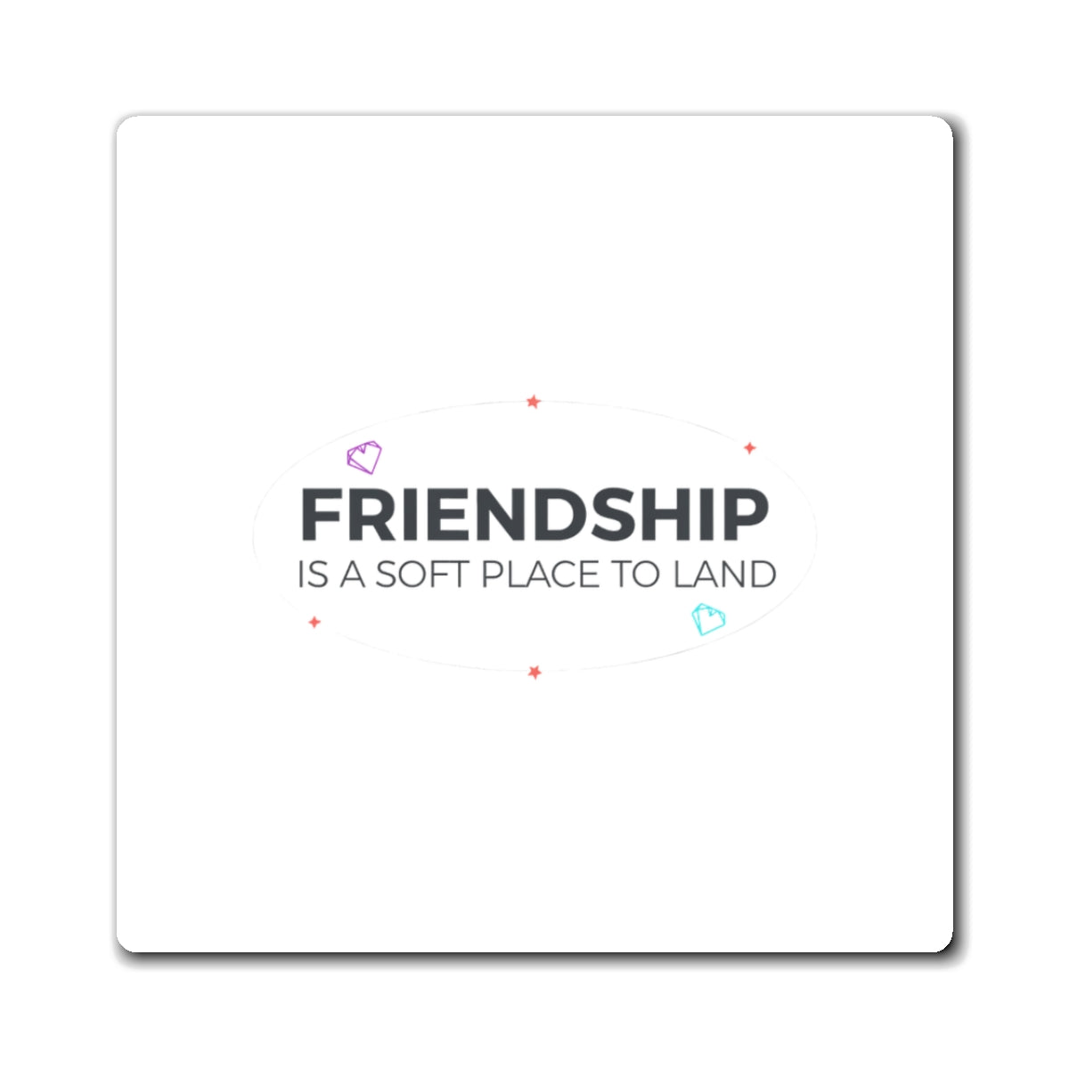 Galentine Squad Goals | Trendy Friendship Magnets Set | Bestie & Family Gift | Y2K Aesthetic Valentine Vibes