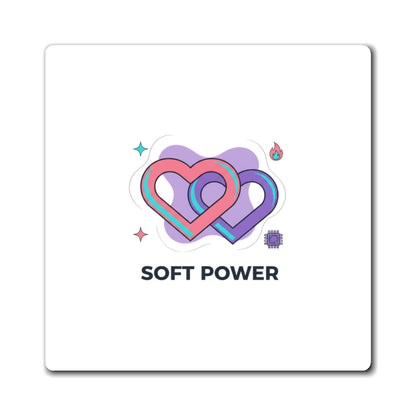Modern Mature Romance | Sublimation Fridge Magnet Set | Valentine & Galentine Gift for Couples & Friends | Y2K Aesthetic