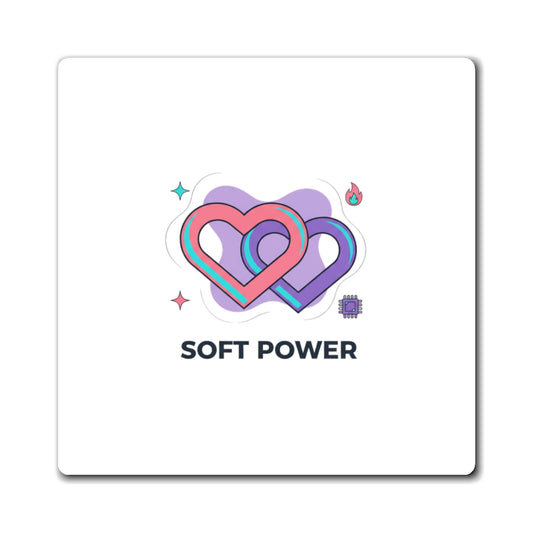Modern Mature Romance | Sublimation Fridge Magnet Set | Valentine & Galentine Gift for Couples & Friends | Y2K Aesthetic