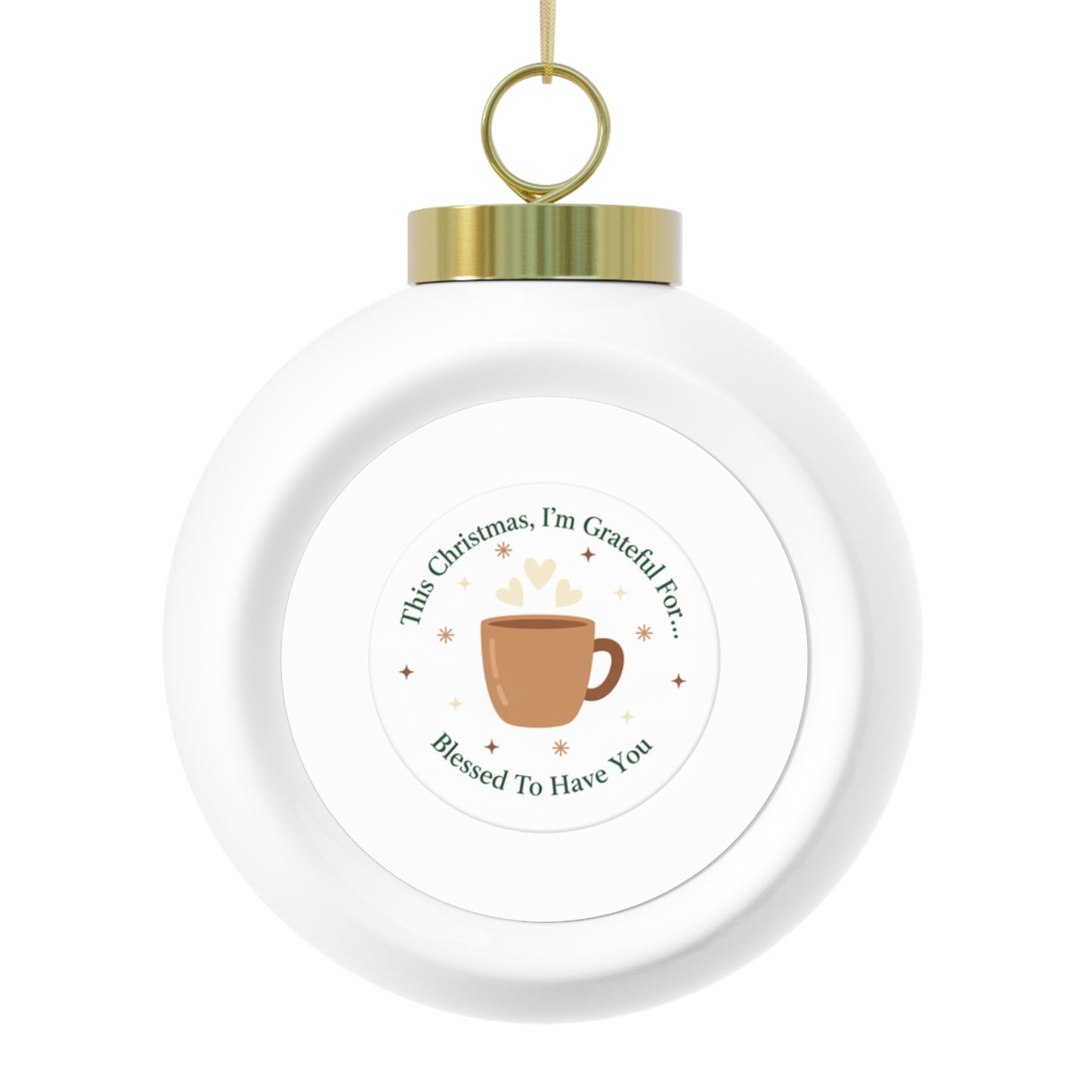 Ceramic Christmas Ornament - Blessed To Have You