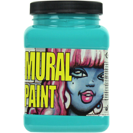Mural Paint, Pint, Calypso (Cobalt Turquoise Light)