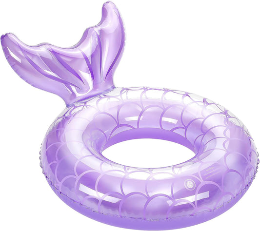 Inflatable Swimming Ring, Children Cute Pool Float Tube Decorations Swim Tubes Outdoor Pool Beach Water Floats Party Supplies Kids Floaties