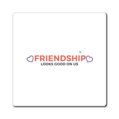 Galentine Squad Goals | Friendship Magnet for Locker & Fridge | Bestie & Family Gift | Y2K Aesthetic Valentine Vibes